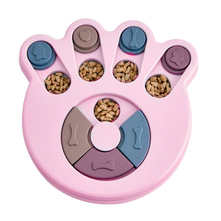 New 3 Colors Dog Treat Dispenser Puzzle Toys 25cm Puppy Slow Feeder Puzzle  Game Interactive Toy