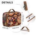 thumbnail image 6 of Portable Lunch Pouch Lunch Bags for Women Men, Pizza _ Women Cooler Bag Adults Leak Proof Small Lunch Tote Bags for Beach Outings Family Outings, 6 of 6