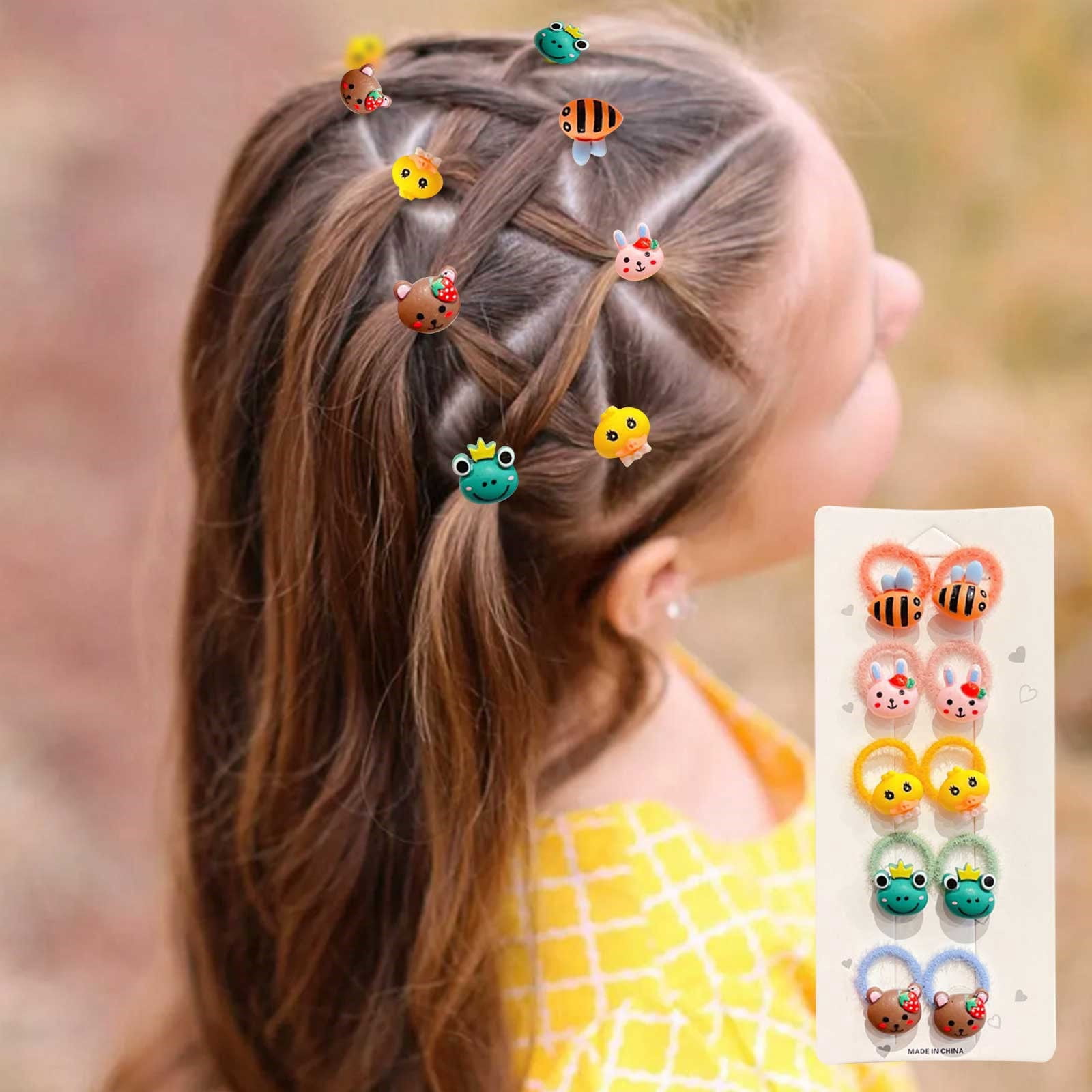 Headbands for Women with Bows Lime Hair Ties Hair Ponytail Holder Band Spiral Hair Ties for Girls Thin Hair Ties for Women's Hair No Damage Large Elastics Scrunchies with Scarf Thing 1 Hair Piece