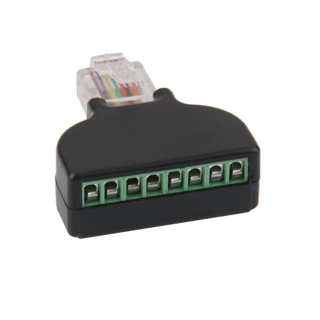 Conector de 8 Pines CUTICAT Adaptador de Terminal Atornillado