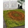 thumbnail image 2 of Ahgly Company Indoor Rectangle Patterned Blood Night Red Area Rugs, 5' x 8', 2 of 6