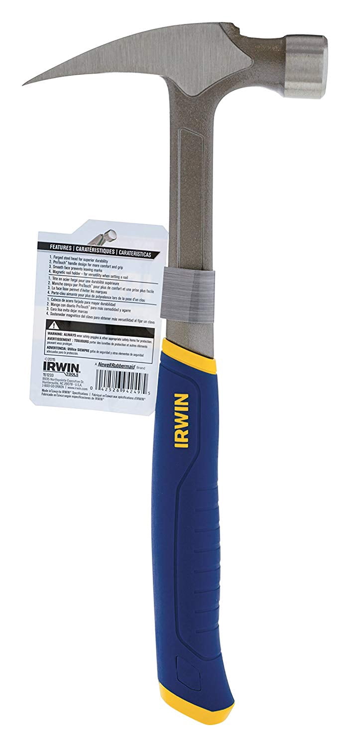 Irwin Tools 1954888 Steel General Purpose Claw Hammer, 20 oz
