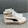 thumbnail image 4 of PU & MA High Top Platform Sneakers Casual Lace Up Fashion Shoes Mens Size 8.5, 4 of 6