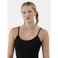 thumbnail image 3 of No Boundaries Sleeveless Mesh Maxi Dress, Women’s and Women’s Plus, 3 of 5