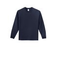 thumbnail image 5 of Port & Company Long Sleeve TShirt (PC61LS) Deep Navy, 2XL, 5 of 6