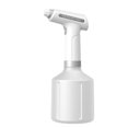 thumbnail image 1 of Botella rociadora eléctrica de 900 ml, regadera recargable para jardín con boquilla ajustable, rociador automático, herramienta de jardinería con pantalla LED, color blanco, 1 of 5