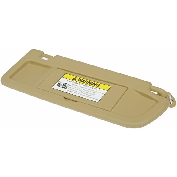Dorman 74052 Passenger Side Sun Visor Assembly for Specific Honda Models, Beige