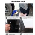 thumbnail image 3 of Car Mud Flap, Splash Guard Full Protection Prevent Splashing Black  for XC60 2018 To 2023, 3 of 7