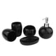 thumbnail image 5 of Dispensador de Jabón ANGGREK Baño loción cerámica blanco negro, 5 of 8