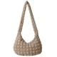 thumbnail image 1 of Bolso Bandolera Acolchado Bolso Bandolera Acolchado Suave para Mujer (Caqui), 1 of 9