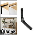 thumbnail image 4 of Soportes de estante de montaje en pared Soporte de pared decorativo de resistencia Soporte de estante de Soporte de de muebles Negro 8 pulgadas Yotijar Soportes de estante de montaje en pared, 4 of 9