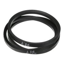 3 Packs A16 Wrapped Rubber Belt, A-Section V Belt 18" Outside Circumference x 0.51" Width x 0.32" Thick