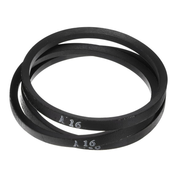 3 Packs A16 Wrapped Rubber Belt, A-Section V Belt 18" Outside Circumference x 0.51" Width x 0.32" Thick
