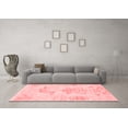 thumbnail image 3 of Ahgly Company Indoor Rectangle Abstract Red Modern Area Rugs, 2' x 4', 3 of 4