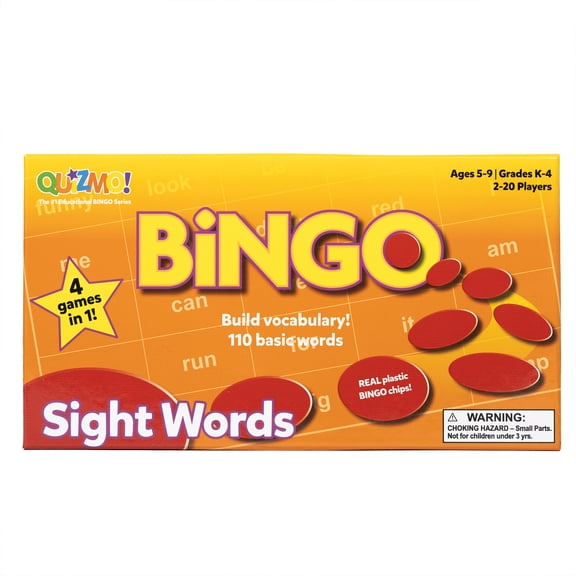 Learning Advantage™ Quizmo® Game: Sight Word, Set 1, Grades K-4
