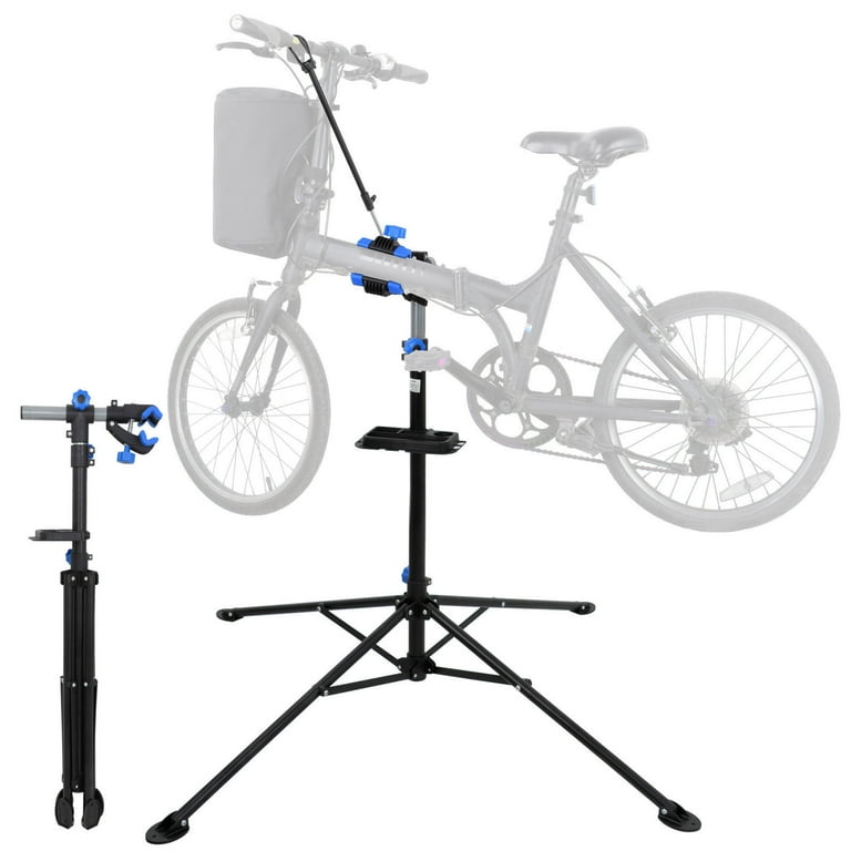 ZENY Bike Repair Stand Adjustable Arm Bicycle Rack Black