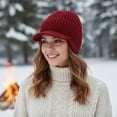 thumbnail image 2 of Guardurnaity Gorro deportivo de invierno con protección para las orejas, ideal para deportes al aire libre. Gorro de punto elástico y cómodo para Sombreros caqui, 2 of 6