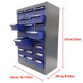 thumbnail image 2 of 24 Drawers Parts Cabinet Tool Storage Cabinet Nut and Bolt Organizer with Partitions and Labels, 2 of 12