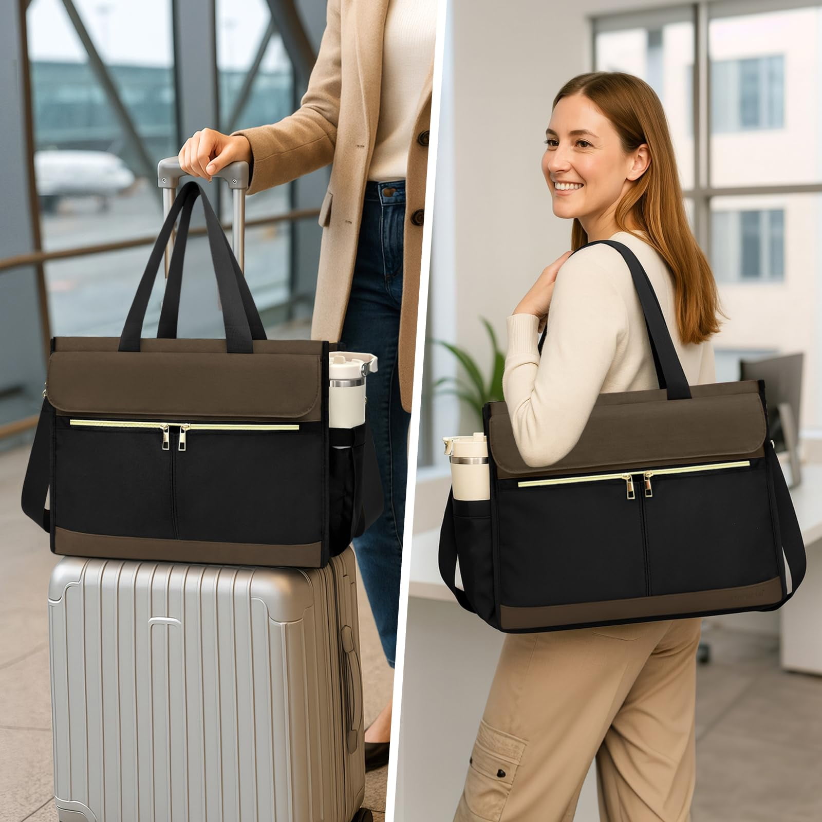 Pasman Water-Resistant Polyester Reusable Lunch Totes
