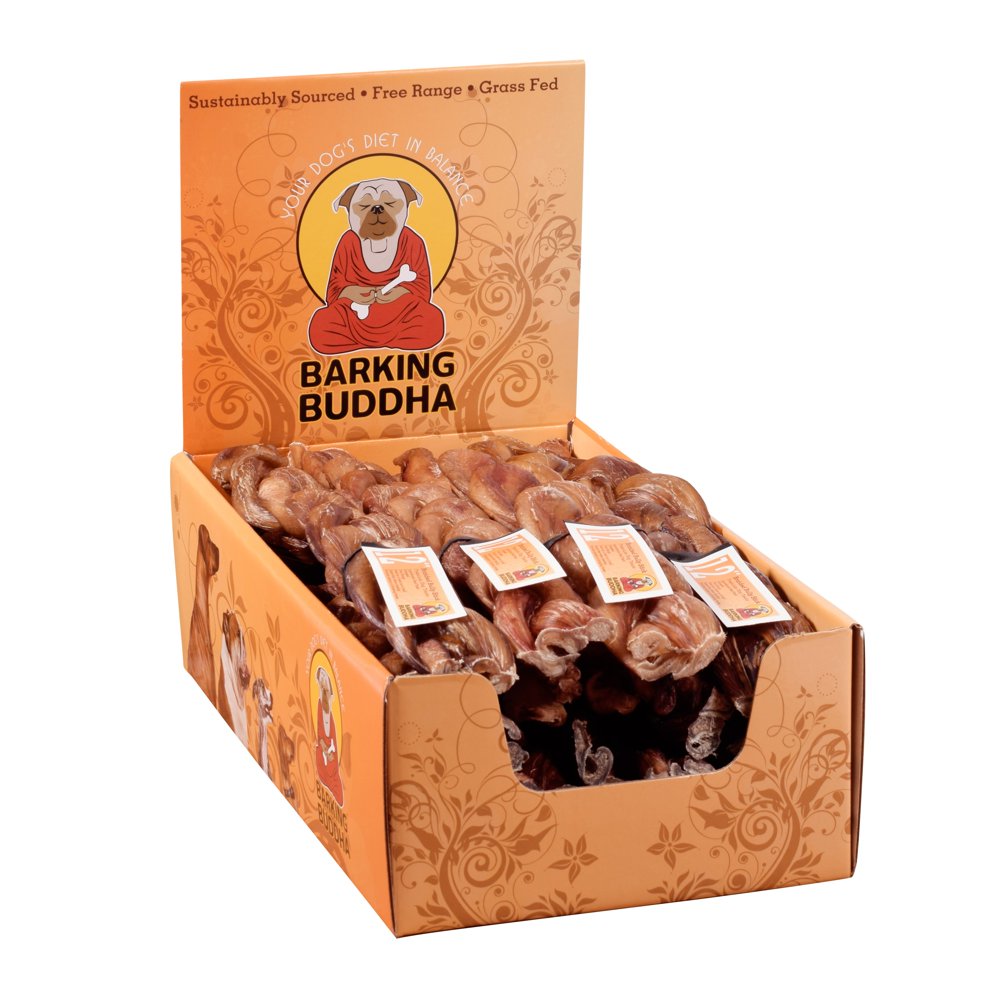 Barking Buddha 12" Braided Bully Stick Grain Free Large Breed Beef