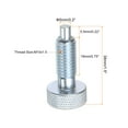 thumbnail image 2 of Uxcell 2 Pcs Ressort Plongeur M10x1.5 Filetage Dia.3mm Poignée Moletée Verrouillage, 2 of 7