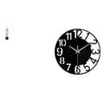 thumbnail image 1 of Escultura De Resina De Arte Abstracto Para Decoración De Casa, Oficina, Mesa De Centro, Con Reloj De Pared Redondo De Acrílico Silencioso Y Fácil De Leer Para El Hogar, Hotel Y Baño., 1 of 8