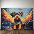 thumbnail image 2 of Barbet Dog Wall Art Graffiti Painting Canvas Print for Living Room,Colorful Animal Canvas Wall Art Farm Animal Picture Artwork for Home Bathroom Office Decor, 2 of 4