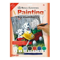 Royal & Langnickel Small Paint By Number Kit 8.75"X11.75"-Fire Wagon