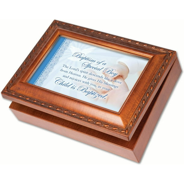 Cottage Garden Baptism Cottage Garden Wood Grain Finish Jewelry Music