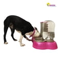 thumbnail image 2 of Dispensador Doble para Perro Gato Bebedero y Comedero MascotasyAccesoriosMX Doble Comedero y Bebedero Color Negro, 2 of 3