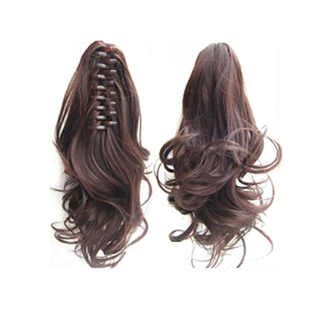 Claw Clip On Ponytail Thick Clip In Pony Tail Hair Extension As Human Piece