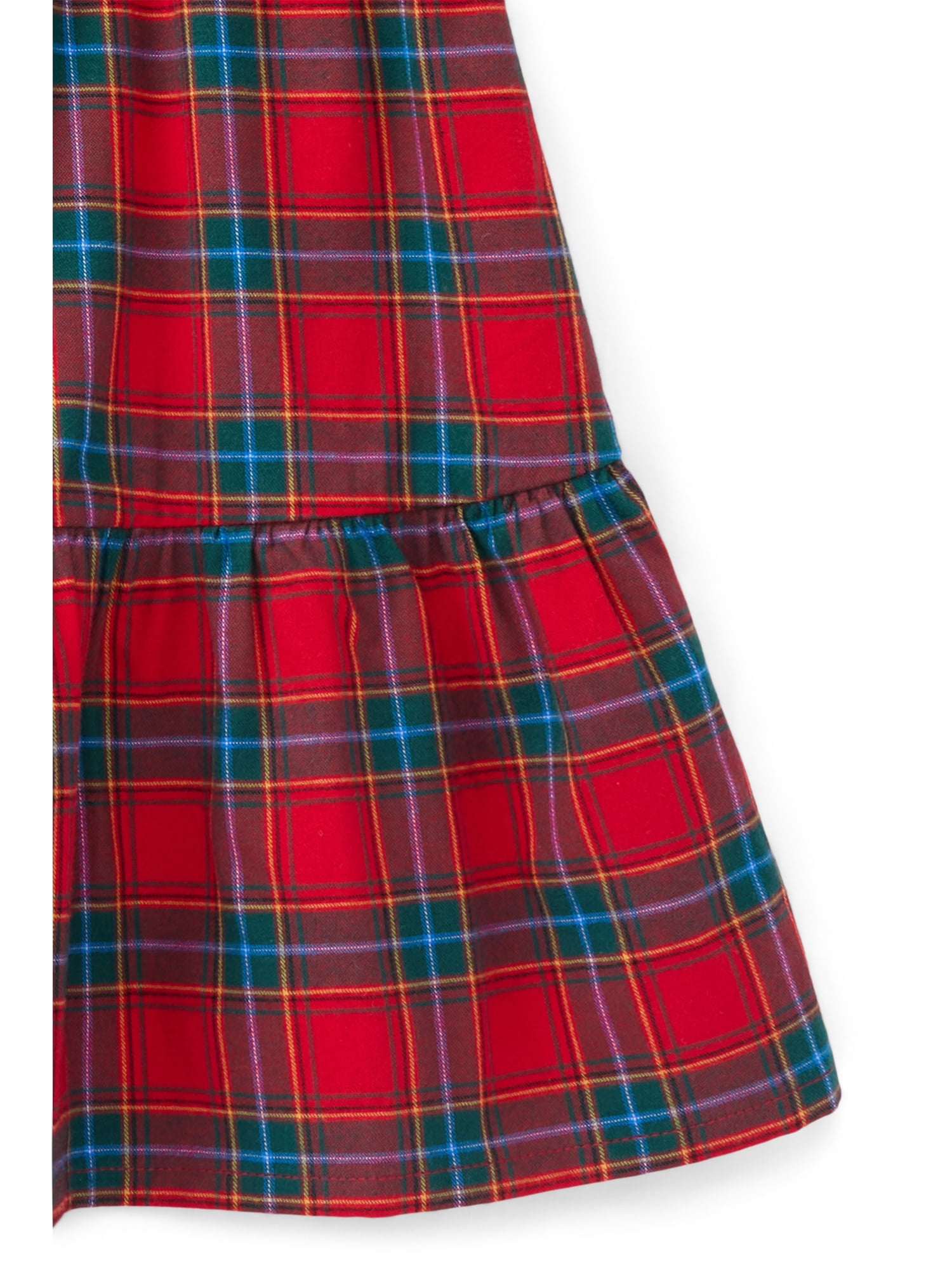 Wonder Nation Toddler Girls' Tiered Cotton Dress, Sizes 12M- 5T