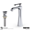 thumbnail image 5 of Karran Usa Qm160412 Quattro Matte Collection 23" Acrylic / Solid Surface Vessel Bathroom, 5 of 7