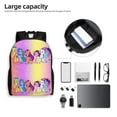 thumbnail image 6 of My Little Pony Laptop Backpacks 16 Inch Cartoon College School Bag Bookbag Lightweight Students Travel Shoulder Bag Daypack, 6 of 8