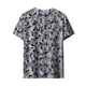thumbnail image 4 of Tops para hombre, blusas y camisas de cuello redondo y manga corta para hombre, blusas y camisas casuales deportivas con estampado de camuflaje divertido para hombre y mujer, blusas vintage de manga c, 4 of 8
