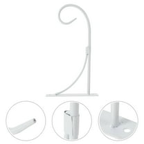 Worgeous  Wall Hanging Flower Basket Plant Hangers Indoor Bracket Hook Pot White