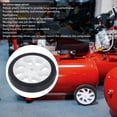 thumbnail image 3 of Air Compressor Wheel Replacement Part, Rugged Construction 2PCS ABS and Rubber Air Compressor Wheel Portable  for Industry, 3 of 7