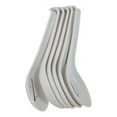 thumbnail image 2 of Pack Of 6 Yukino Hana Frostflake Jade Melamine Asian Style Soup Spoons 6.25"L, 2 of 9