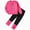 R599-Hot Pink, variant on NOLDARES Toddler Kid Girl 2 Piece Winter Clothes CartoonPrint Long Sleeve Soft Sweatshirt and Pants Outfits Clothing(Pink,4-5 Y)