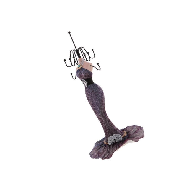 Charm Elegant Mannequin Jewelry Organizer Display Stand Jewelry Hanging Display Hanging Model 2