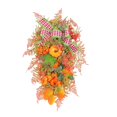 thumbnail image 1 of Cosecha de otoño para puerta de entrada, corona de otoño, lágrima artificial de cosecha de otoño, decoración de Acción de Gracias como se muestra, 1 of 5