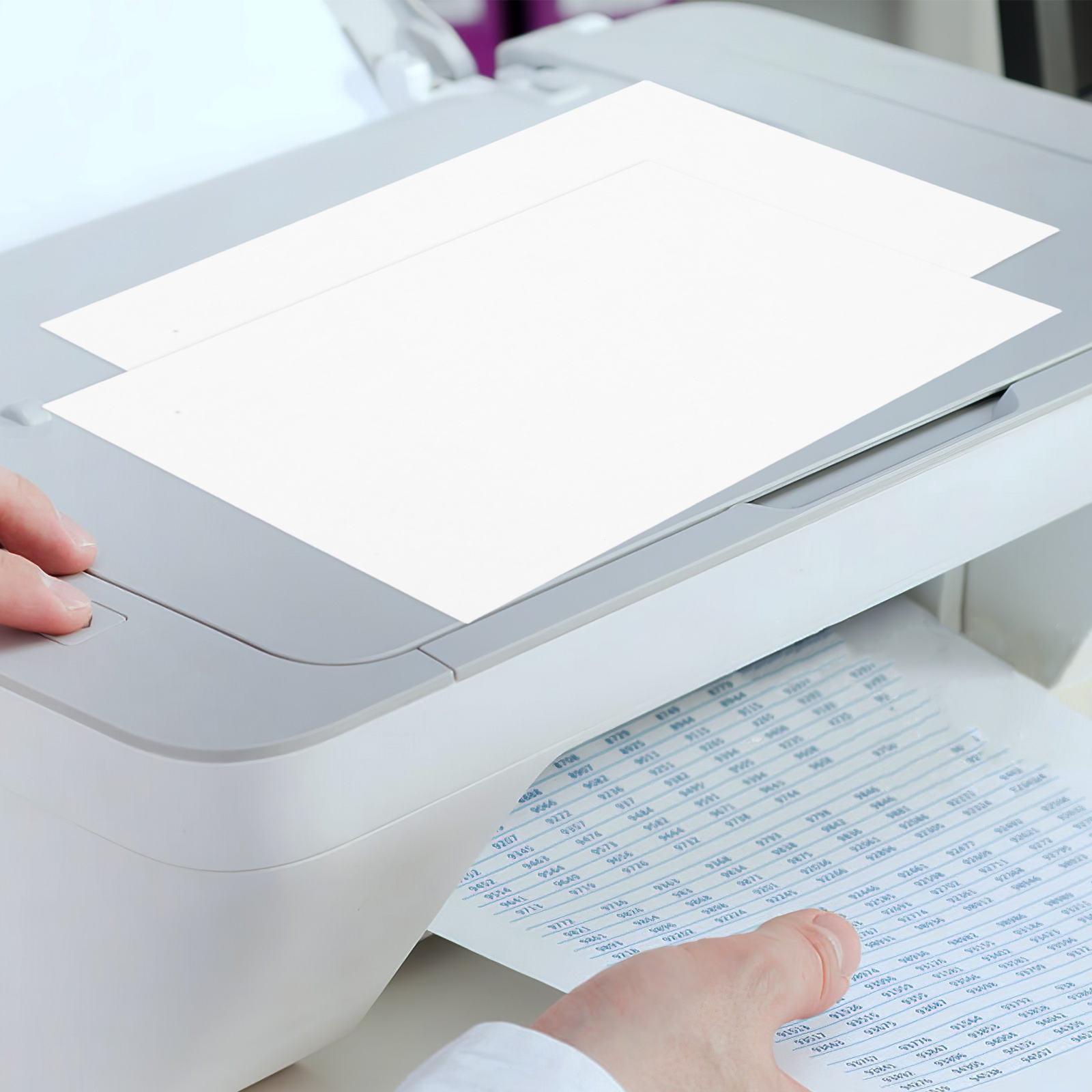 Masteelf  500 Pcs Printer Paper Multi Purpose Photocopy Printing A5 Office White
