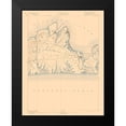 thumbnail image 2 of USGS 15x18 Black Modern Framed Museum Art Print Titled - Massachusetts Marthas Vineyard Sheet - USGS 1894, 2 of 5