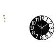 thumbnail image 1 of Escultura de hojas,Estatua de hoja de metal Escultura de hoja Decoración del hogar,Reloj de pared grande,Reloj de pared acrílico silencioso moderno,Reloj de pared grande para, 1 of 8