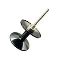 thumbnail image 2 of Carrete de pesca Carrete de aluminio Carrete de rodamiento modificado Carrete de lanzamiento largo Negro, 2 of 9