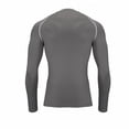 thumbnail image 1 of Men's Athletic Long Sleeve Compression Shirt Performance Base Layer Top for Fitness Training and Gym Workouts, 1 of 3