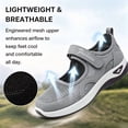 thumbnail image 3 of CHICVOMEY Comfortable Women's Sneakers Lightweight Hook‑and‑Loop Mary Jane Shoes Breathable Mesh Walking Shoes Ideal for Daily Wear & Walking, 3 of 8