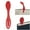 Red, variant on Thinking Gifts 2-in-1 LED Reading Light | Clip-on Bookmark & Book Light for Children & Adults