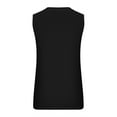 thumbnail image 4 of Lindreshi Tank Tops for Women Plus Size Women's Summer Casual Sleeveless Hot Diamond Special V-neck Comfortable Tank Top, 4 of 6