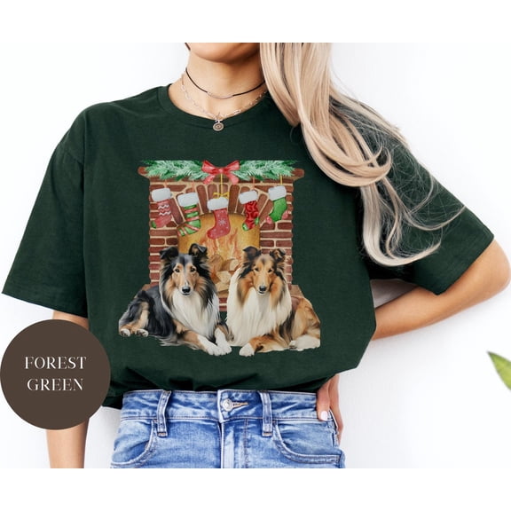 Rough Collie Shirt, Tricolor Sable Collie, Collie Shirt, Rough Collie Mom TShirt, Collie Lover, Herding Dogs All Size S-5Xl